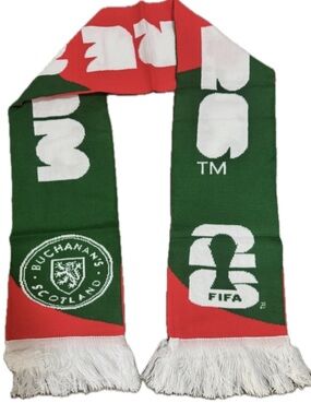 2026 FIFA Tournament Scarf (with buchanan’s logo)